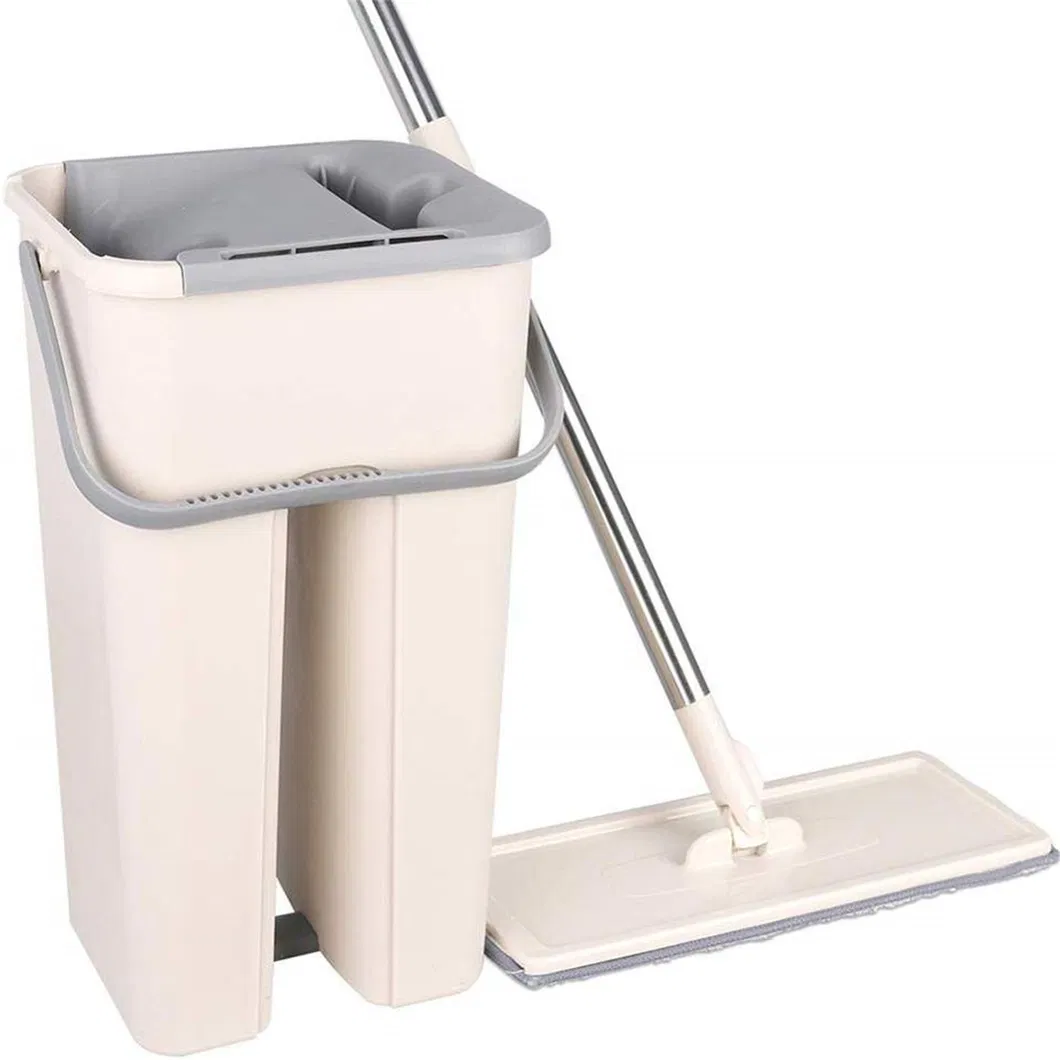 Professional Manufacturer of Hand Free Easily Cleaning Microfiber Flat Mop