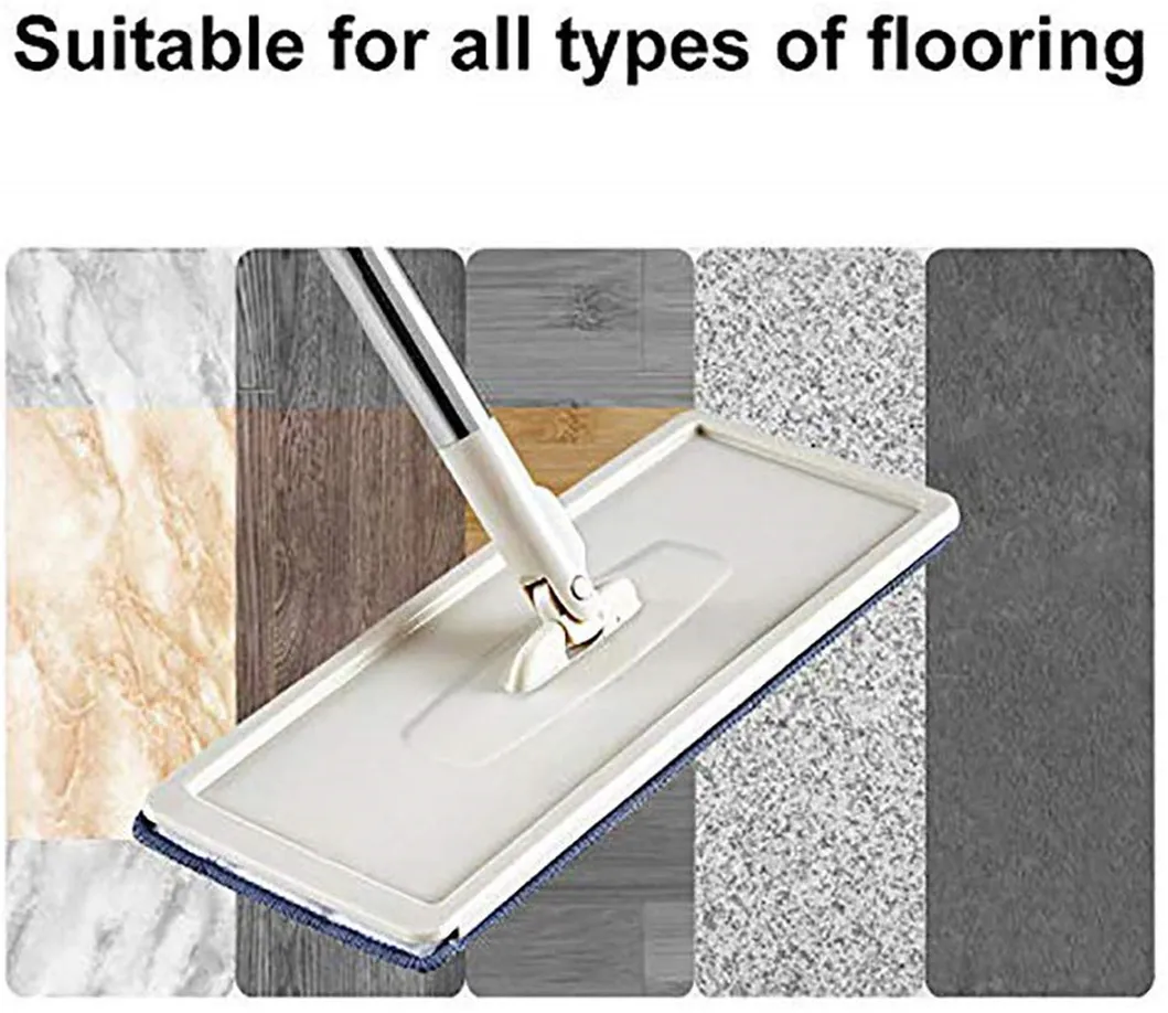 Professional Manufacturer of Hand Free Easily Cleaning Microfiber Flat Mop