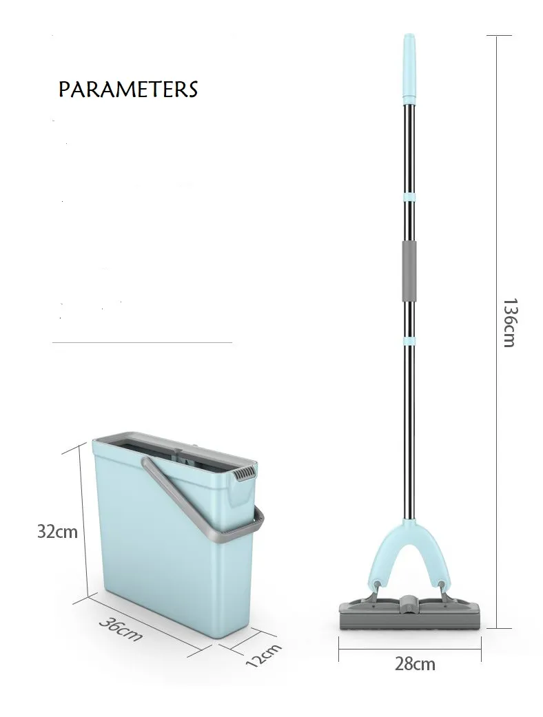 PVA Cleaning and Drying Function Mop