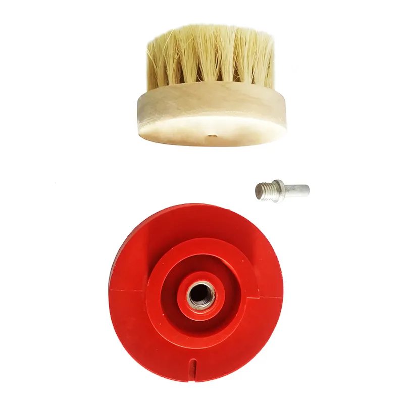 Round PP Wire Scrubber Drill Brush