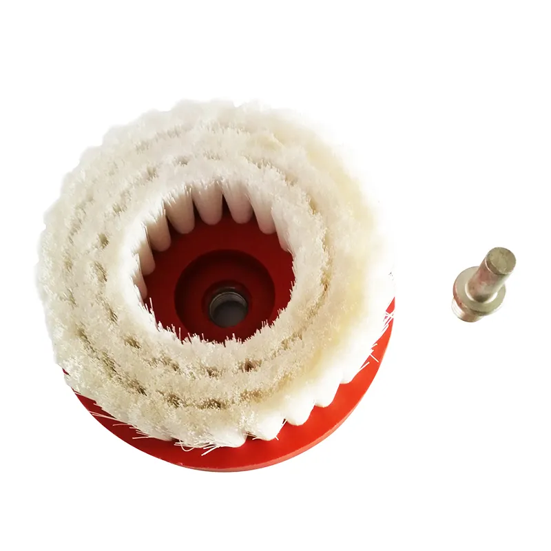 Round PP Wire Scrubber Drill Brush