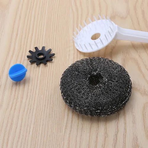 Steel Wire Pot Brush Detachable Clean Brush