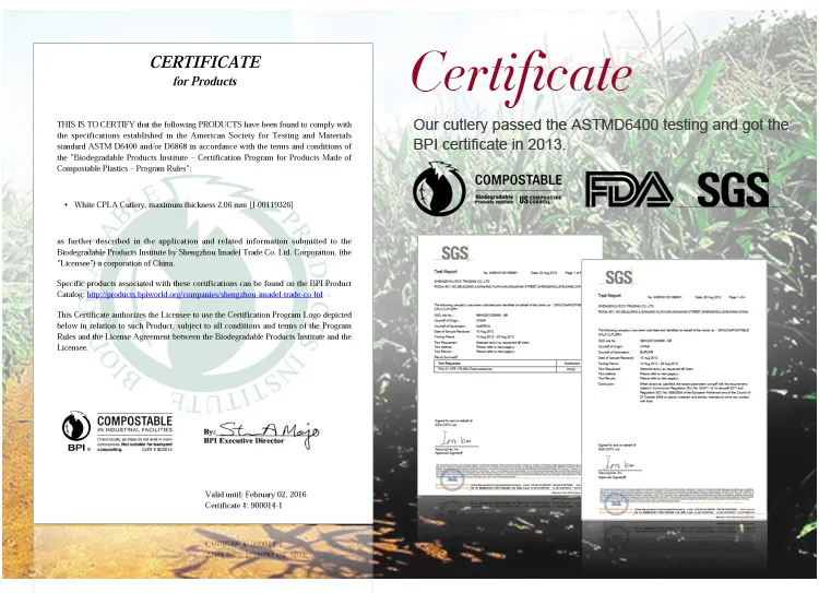 Thickened 13 Gallon Biodegradable PLA Trash Bag Strong