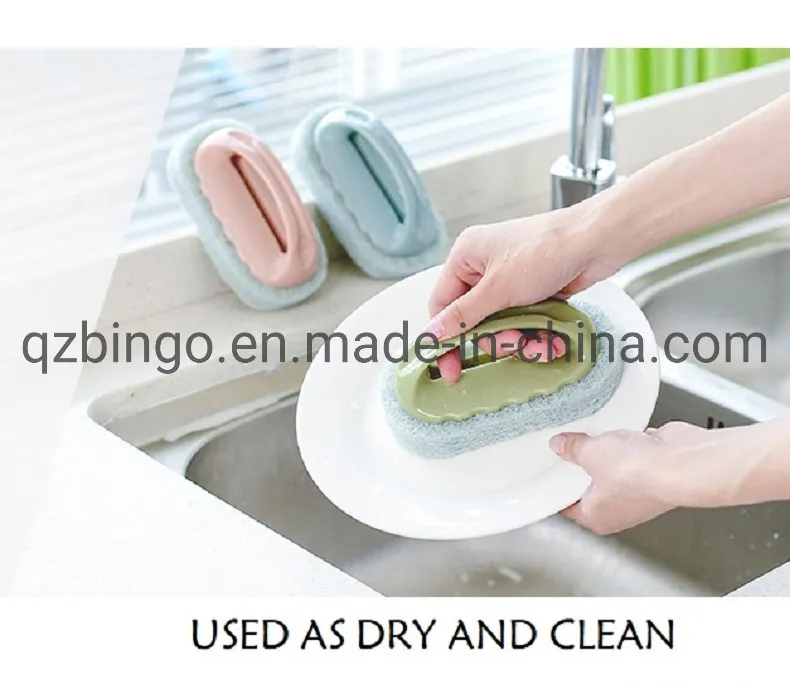 Toilet Brush Cooktop Brush Scouring Pad Brush Kitchen Use Brush