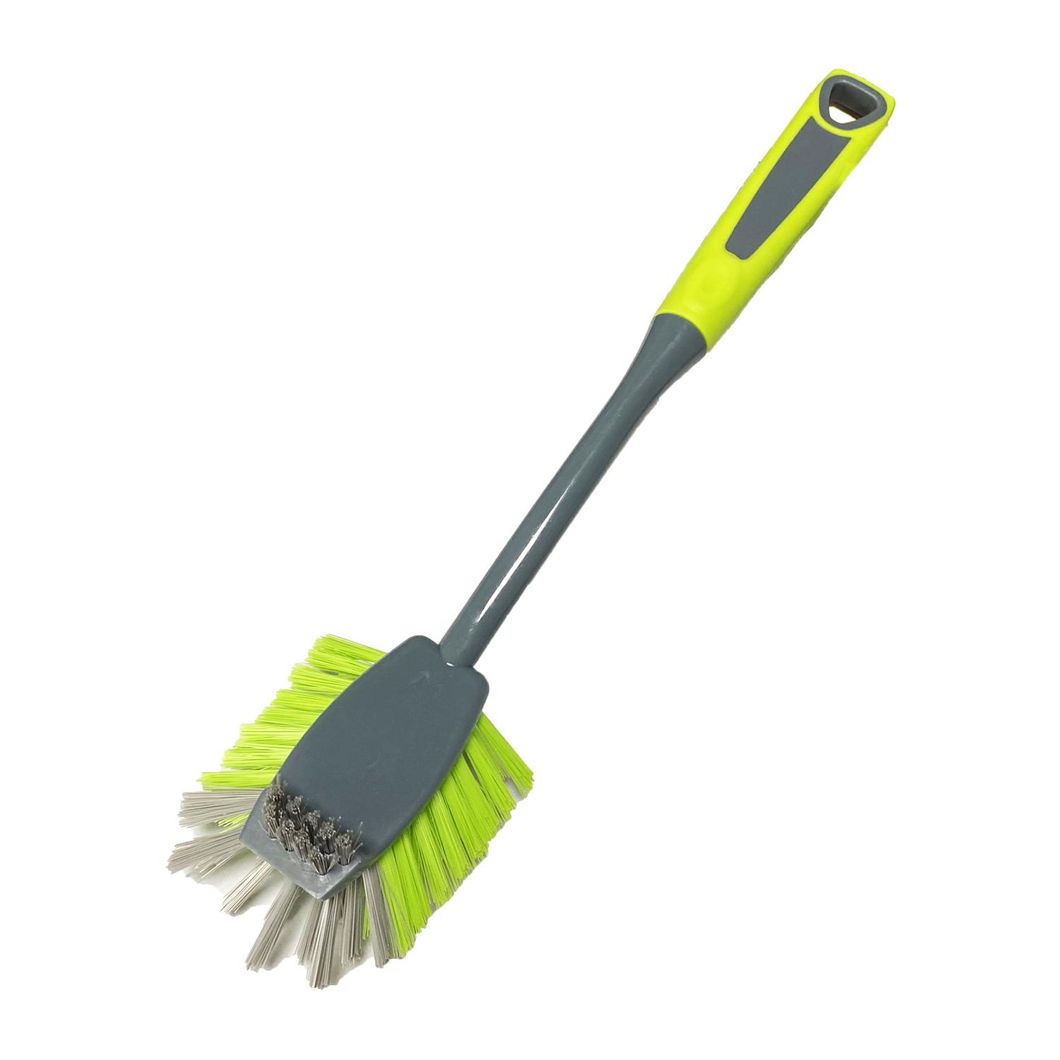 TPR Grip Non-Slip Dish Brush Set Bottle Brush Cup Brush Feeding Bottles Brush Scrubbing Brush Washing Brush Cleaning Brush Kitchen Brush Set