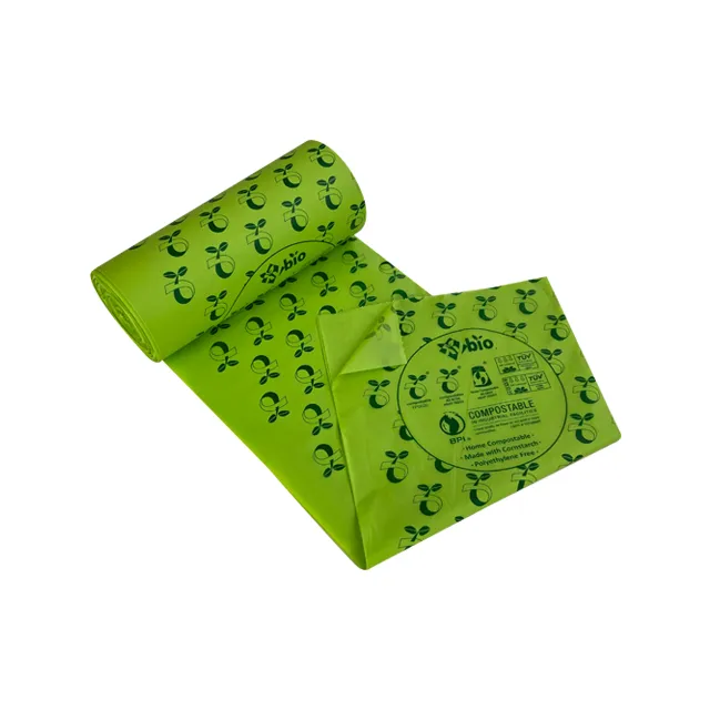 Wholesale Cornstarch Based Eco Friendly Compostable Biodegradable Trash Bags