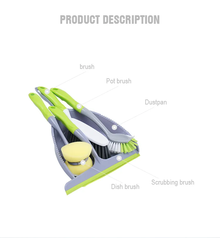 Wholesale High Quality Household Floor and Car Cleaning Brush Sets