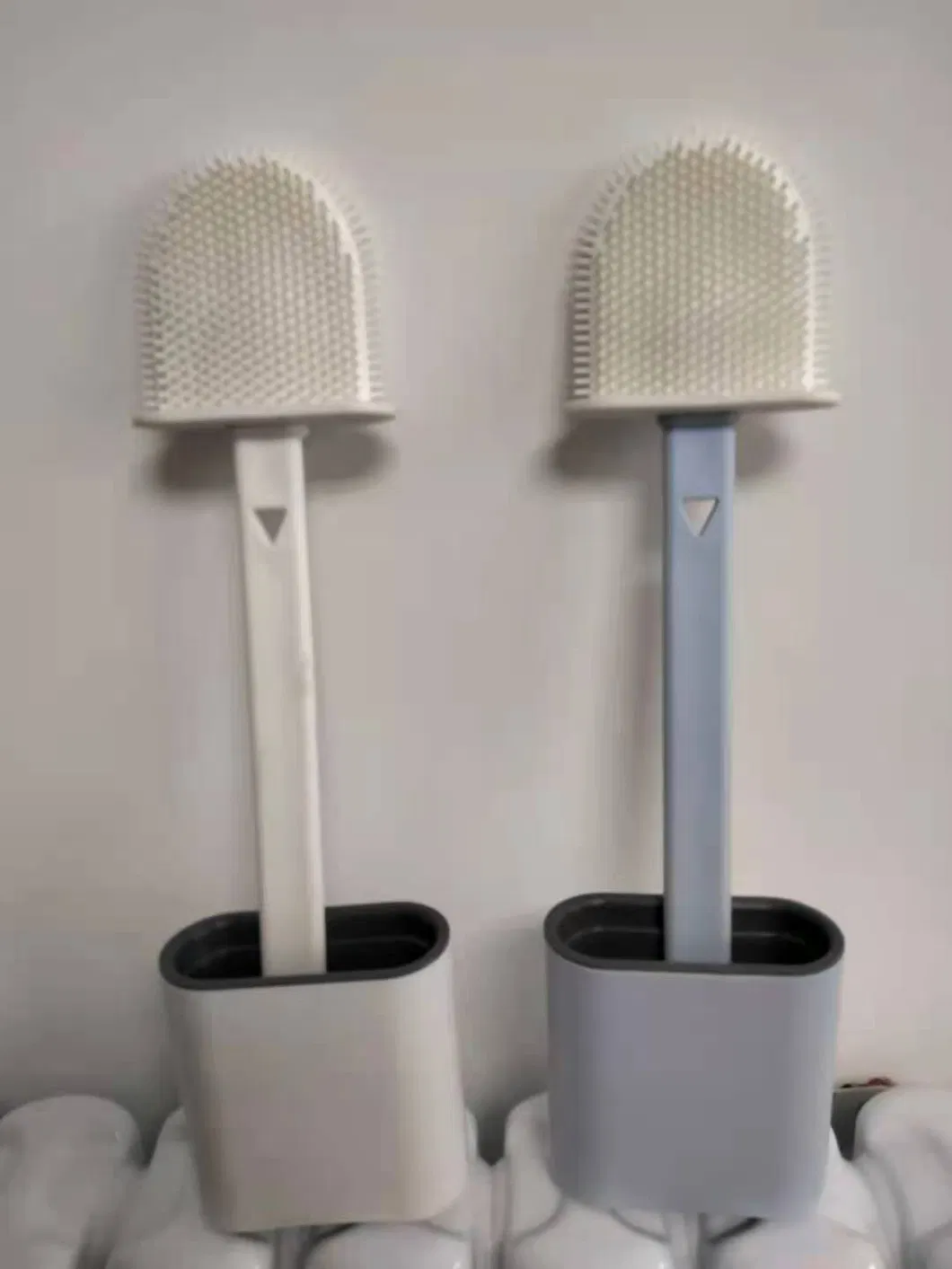 Wholesale Silicone Toilet Bowl Brush Bendable Cleaning Brush Head to Clean Toilet Brush Corner Easily